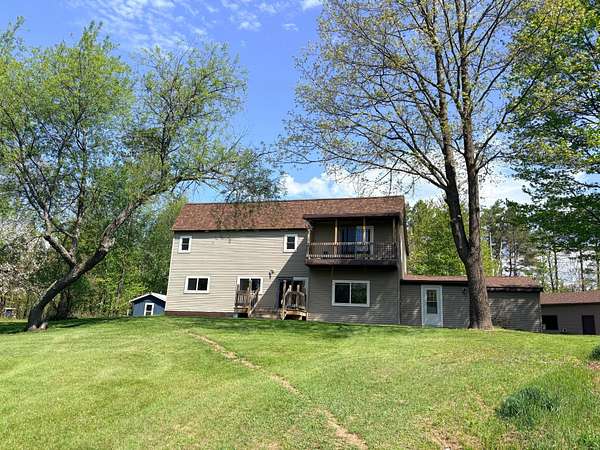 9.9 Acres of Land with Home for Sale in Crandon, Wisconsin