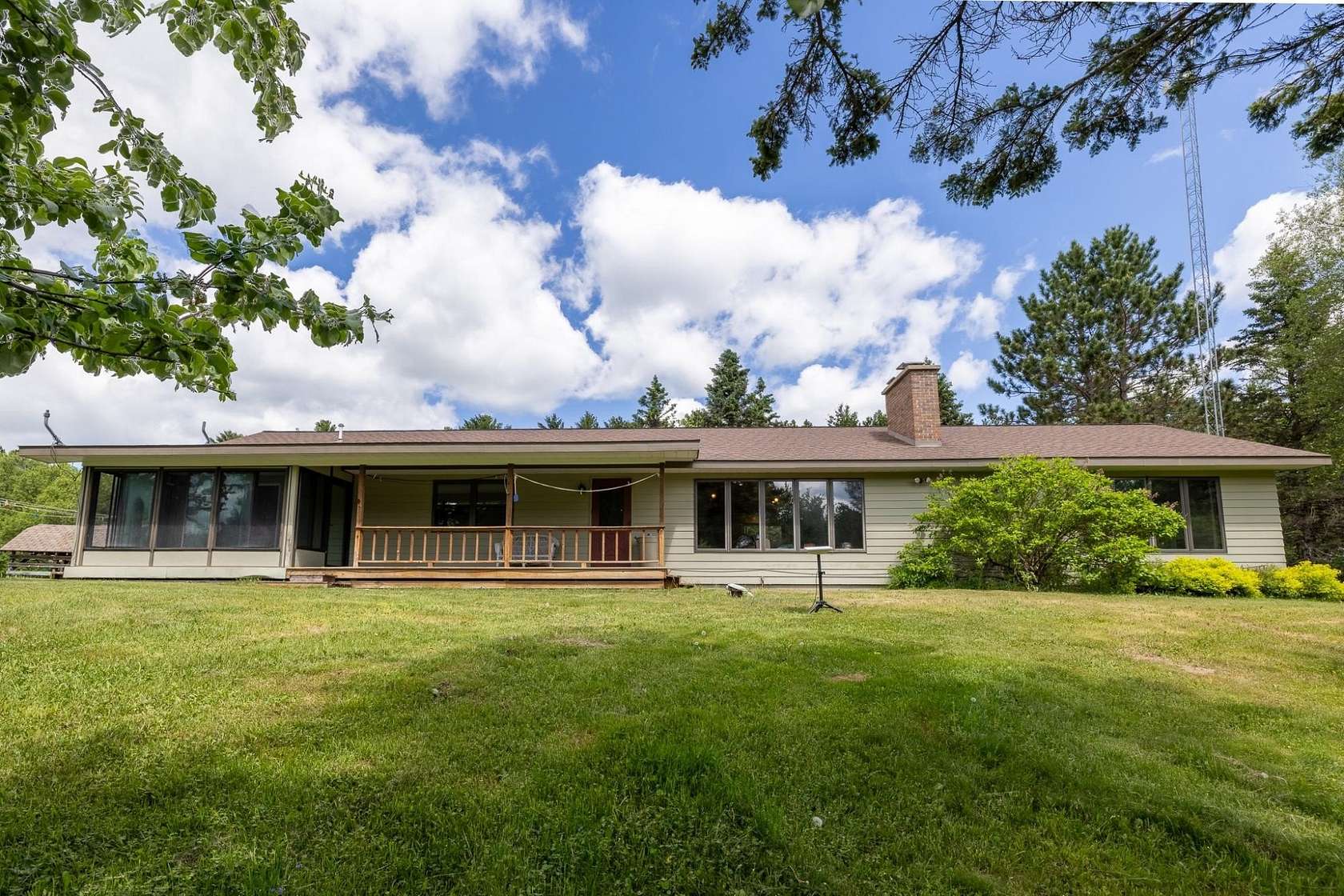 12 Acres of Recreational Land with Home for Sale in Phelps, Wisconsin
