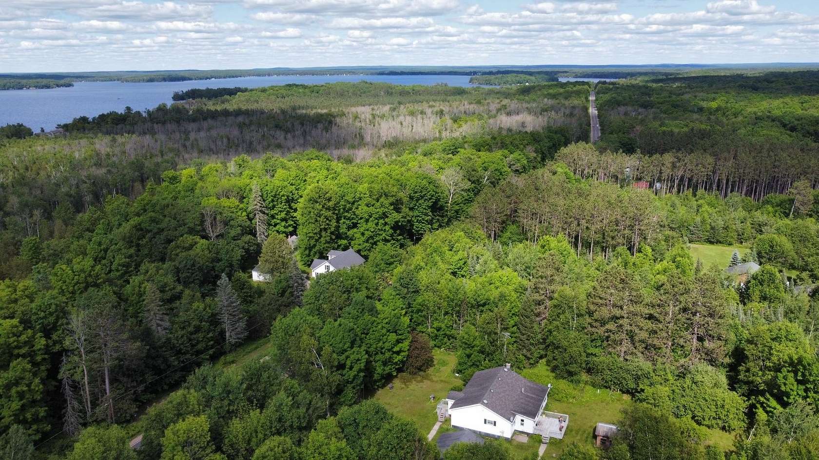 4.5 Acres of Land with Home for Sale in Pelican Lake, Wisconsin