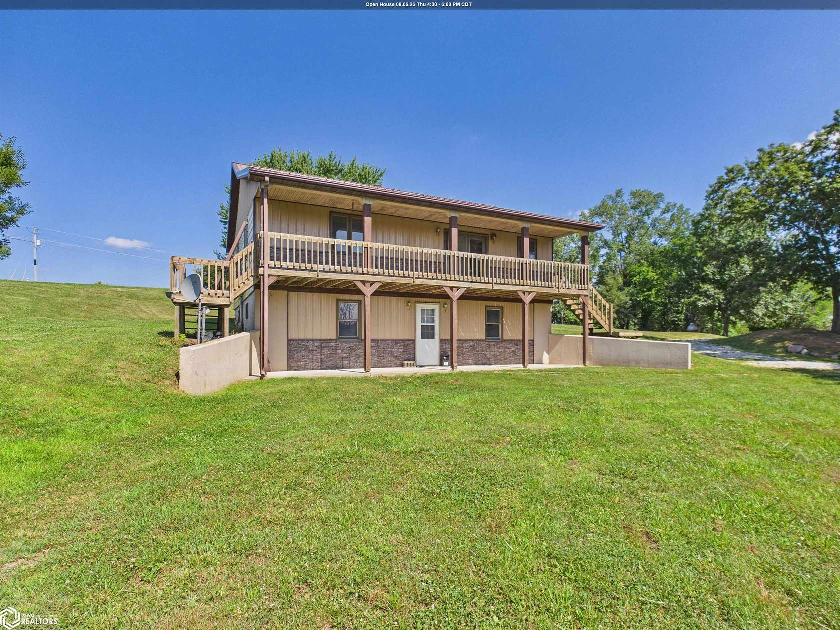 4.7 Acres of Land with Home for Sale in Ottumwa, Iowa