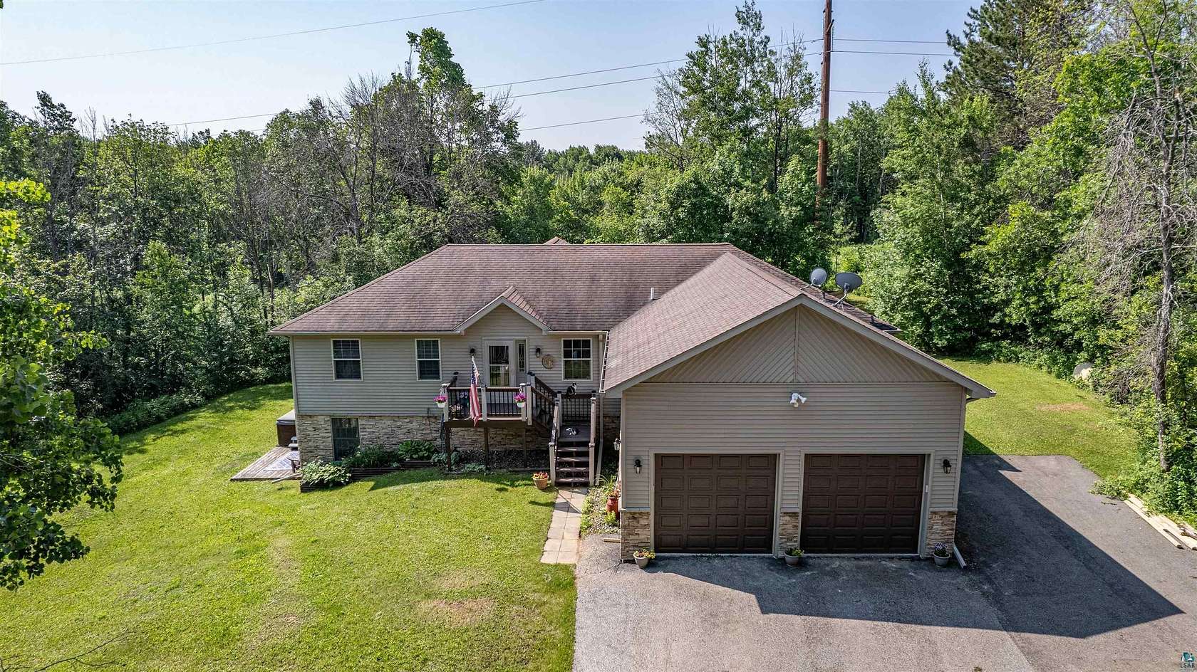 5 Acres of Land with Home for Sale in Hermantown, Minnesota