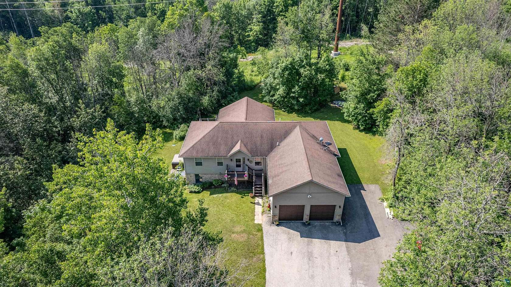 5 Acres of Land with Home for Sale in Hermantown, Minnesota