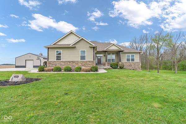 2 Acres of Land with Home for Sale in Darlington, Indiana