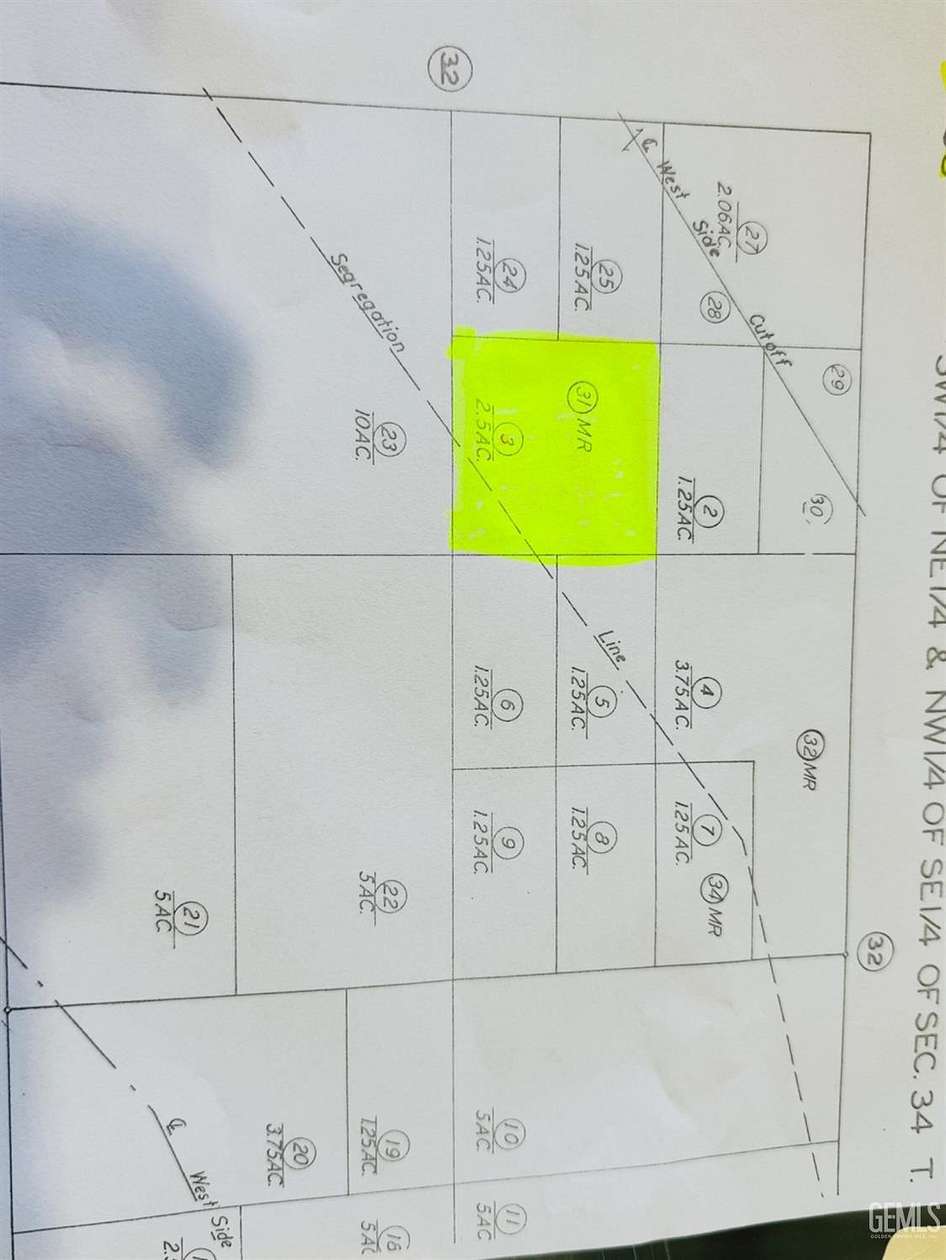 2.48 Acres of Land for Sale in Buttonwillow, California