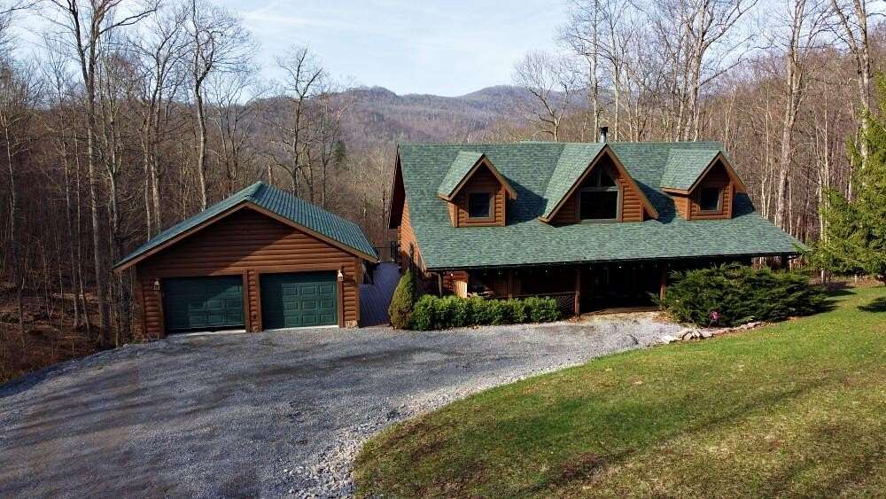 15 Acres of Land with Home for Sale in Slaty Fork, West Virginia