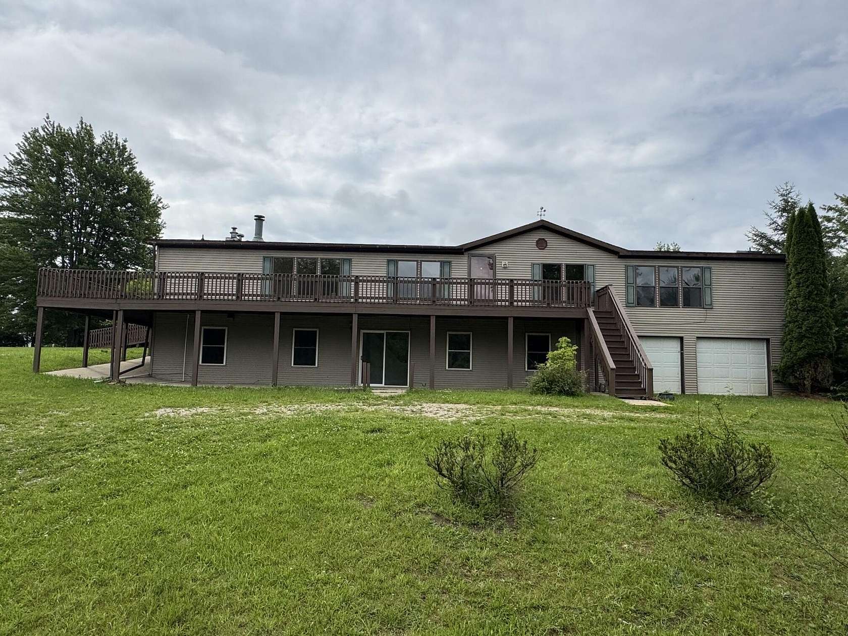 6 Acres of Land with Home for Sale in Union City, Michigan