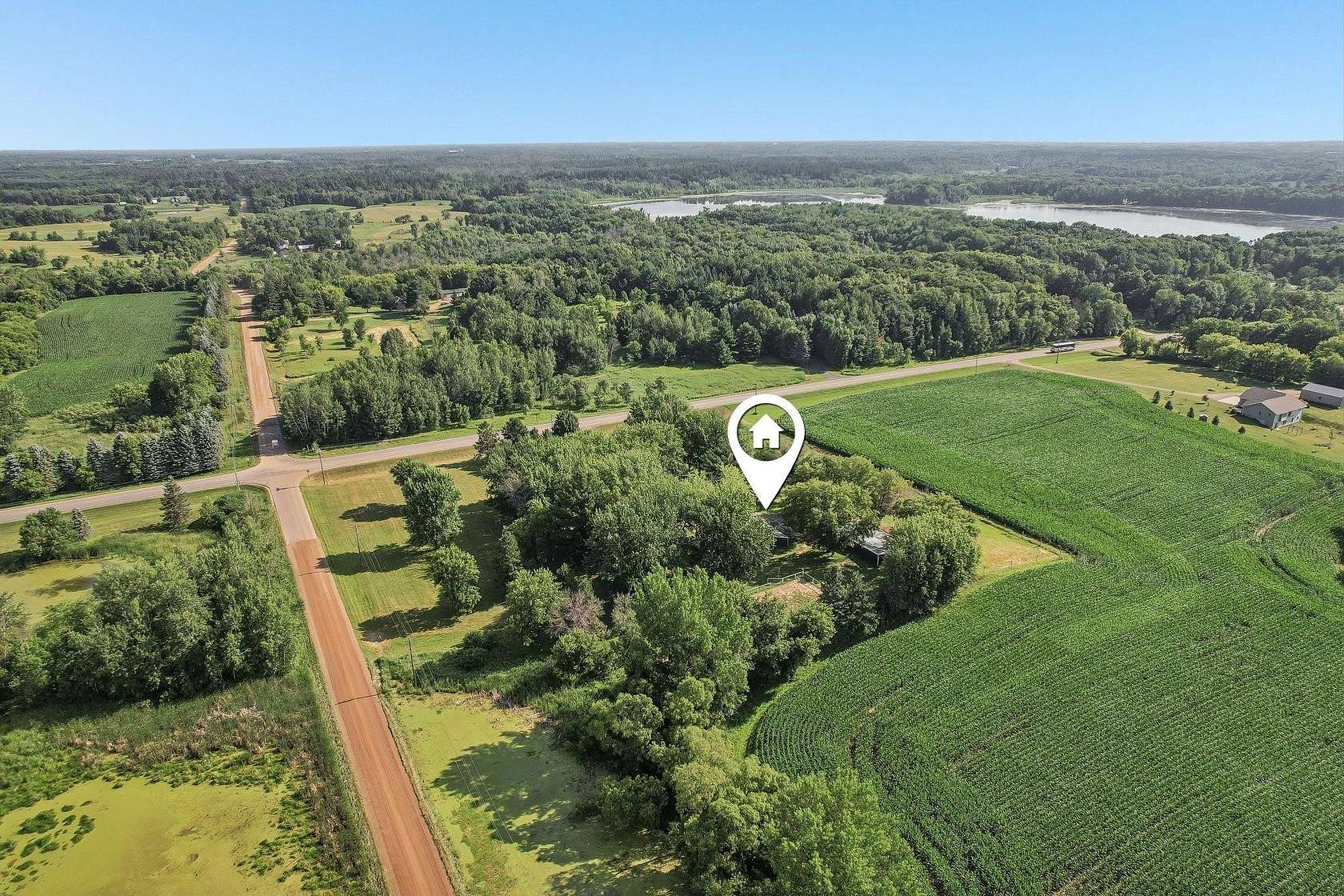 5 Acres of Land with Home for Sale in Stanchfield, Minnesota