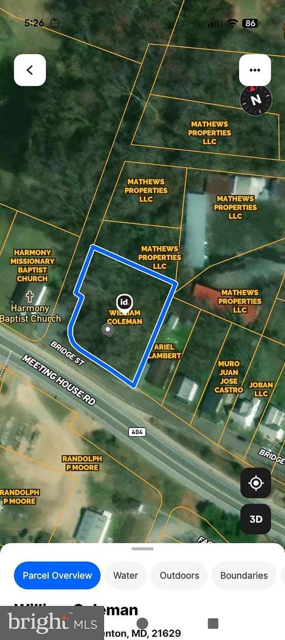 0.52 Acres of Land for Sale in Denton, Maryland