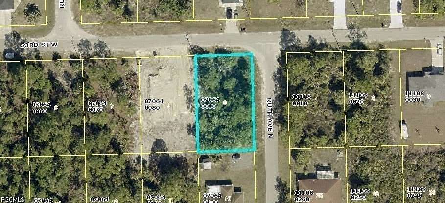 0.25 Acres of Residential Land for Sale in Lehigh Acres, Florida