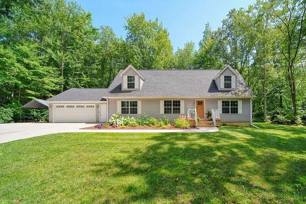 4 Acres of Land with Home for Sale in Jackson, Michigan