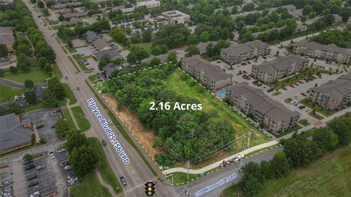 2.16 Acres of Mixed-Use Land for Sale in Fayetteville, Arkansas