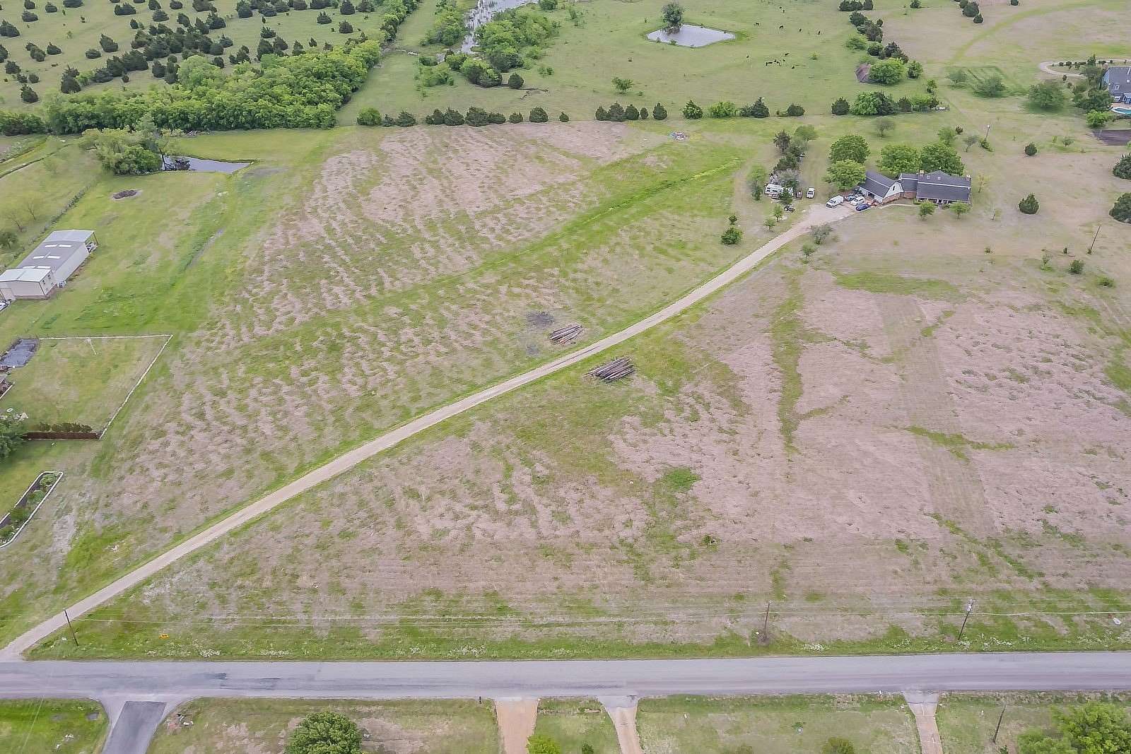 31.5 Acres of Agricultural Land with Home for Sale in Rockwall, Texas