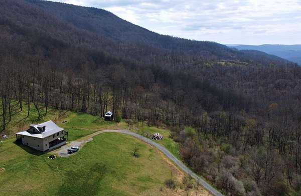 4.1 Acres of Land with Home for Sale in Slaty Fork, West Virginia