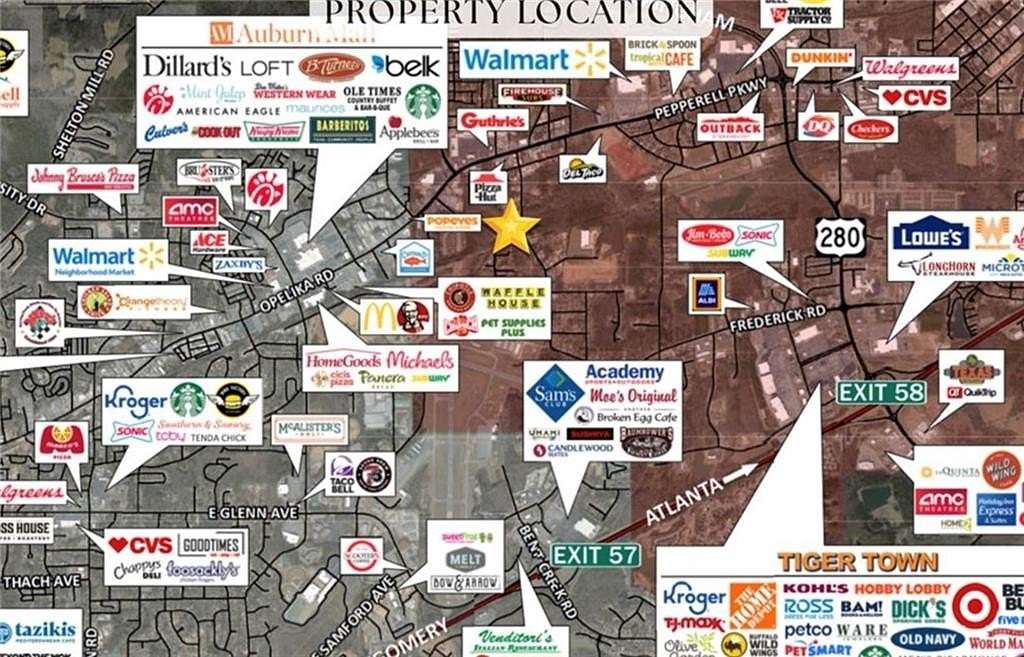 6.83 Acres of Commercial Land for Sale in Opelika, Alabama