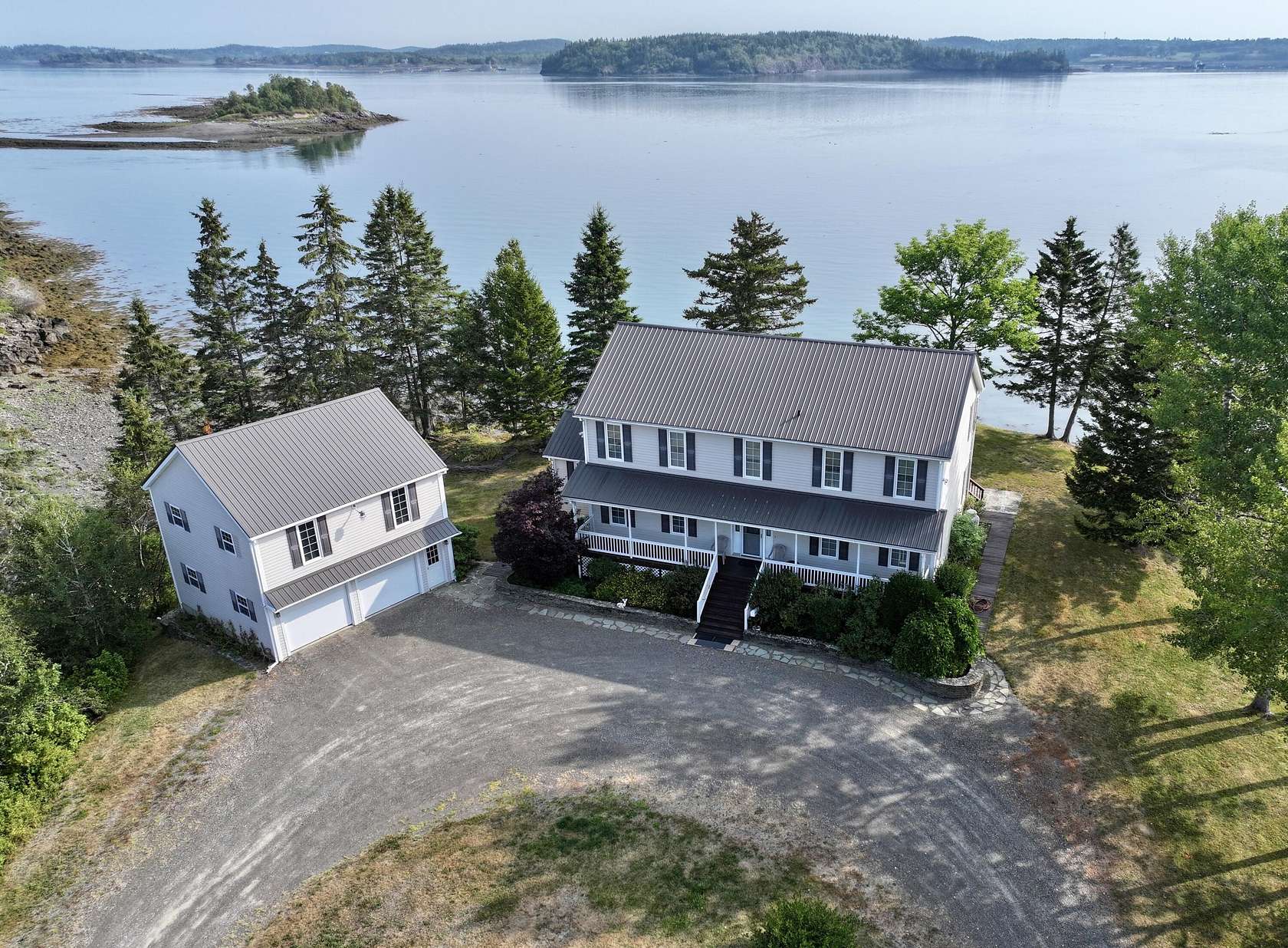 9.5 Acres of Land with Home for Sale in Lubec, Maine
