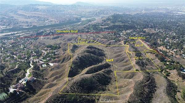 46 Acres of Agricultural & Residential Land for Sale in Redlands, California
