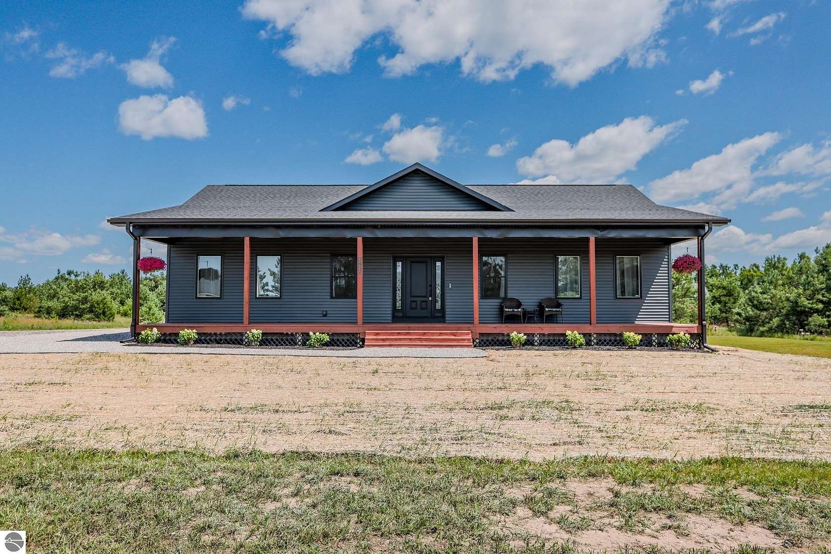 1.52 Acres of Land with Home for Sale in Elmira, Michigan
