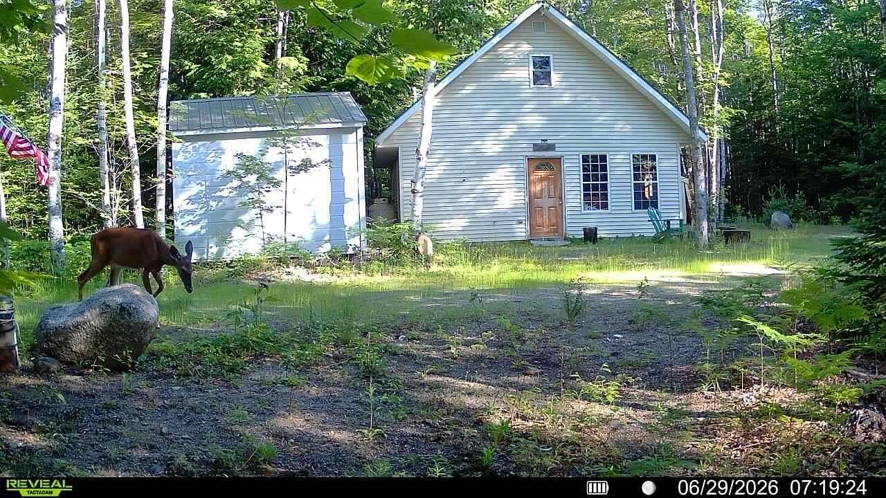 30 Acres of Recreational Land with Home for Sale in Wesley, Maine