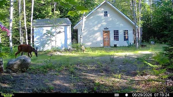 30 Acres of Recreational Land with Home for Sale in Wesley, Maine