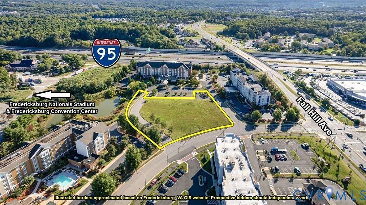 1.78 Acres of Mixed-Use Land for Sale in Fredericksburg, Virginia