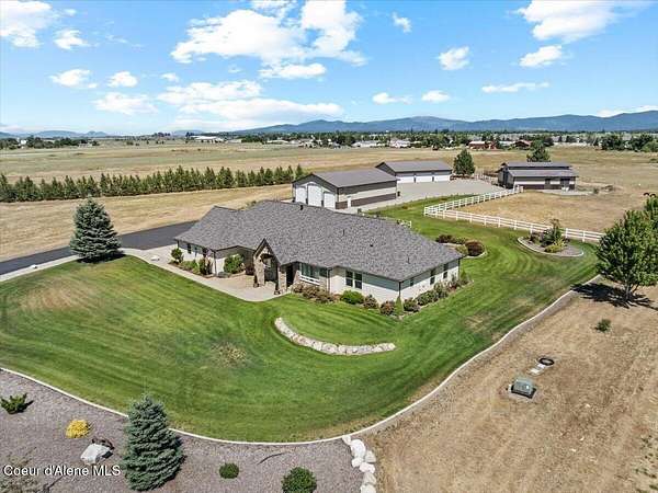 4.55 Acres of Land with Home for Sale in Post Falls, Idaho