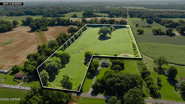 13.6 Acres of Agricultural Land for Auction in Union City, Tennessee