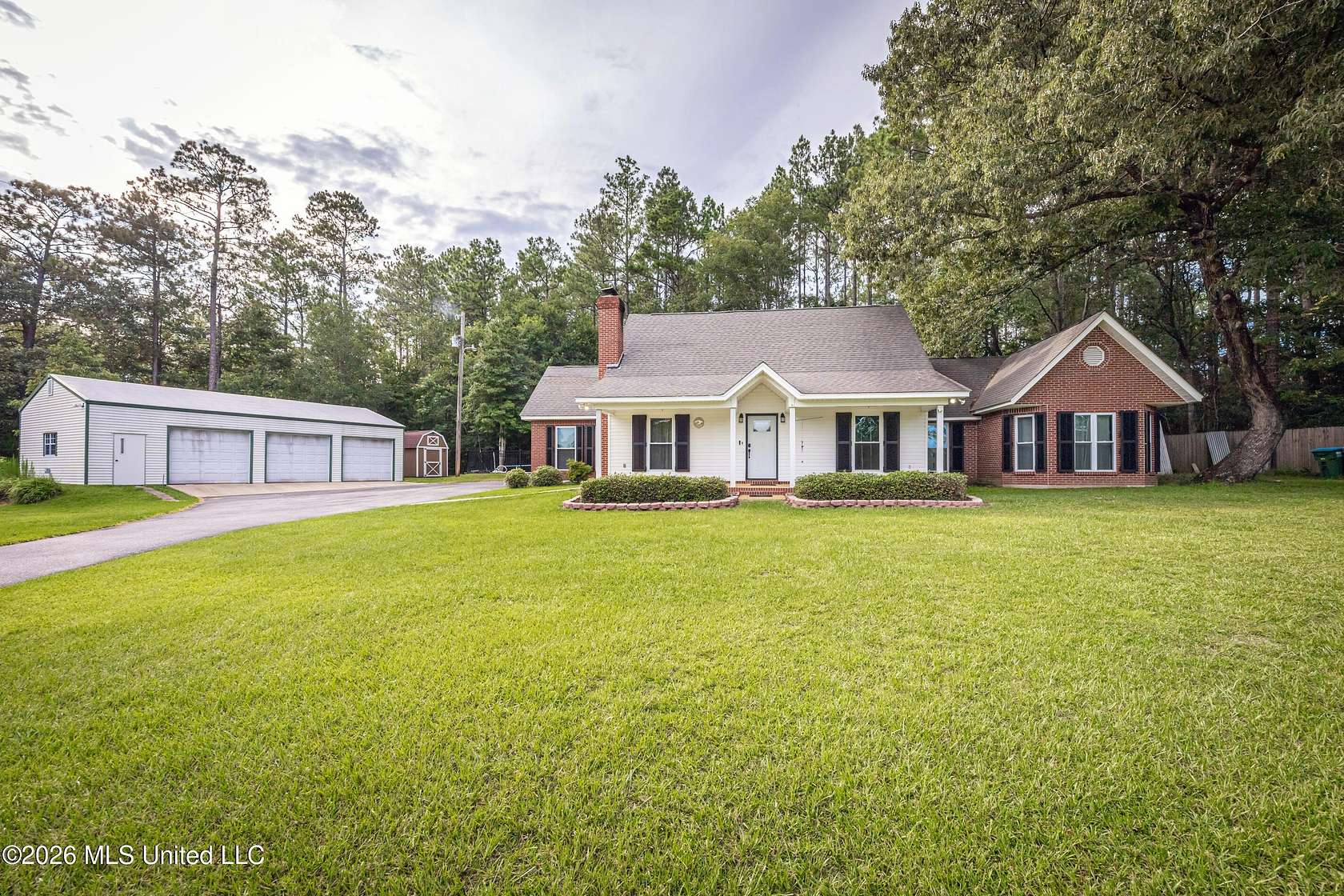 1.5 Acres of Land with Home for Sale in Vancleave, Mississippi