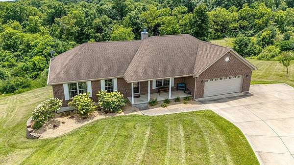 5.48 Acres of Land with Home for Sale in Rising Sun, Indiana