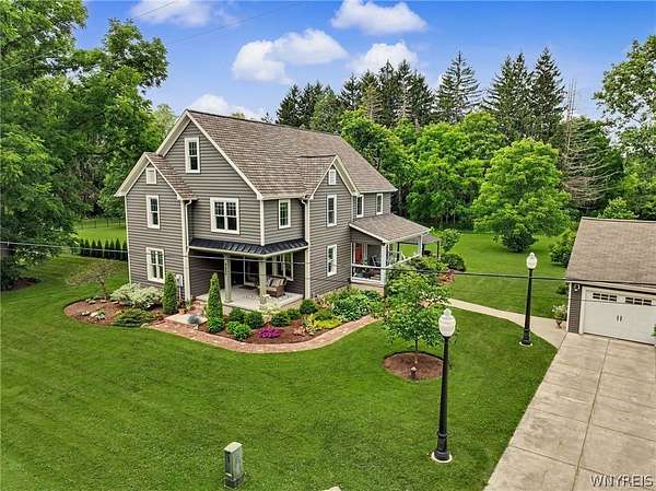 6.4 Acres of Land with Home for Sale in Akron, New York