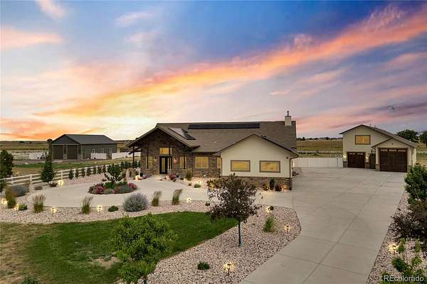 3.75 Acres of Land with Home for Sale in Brighton, Colorado