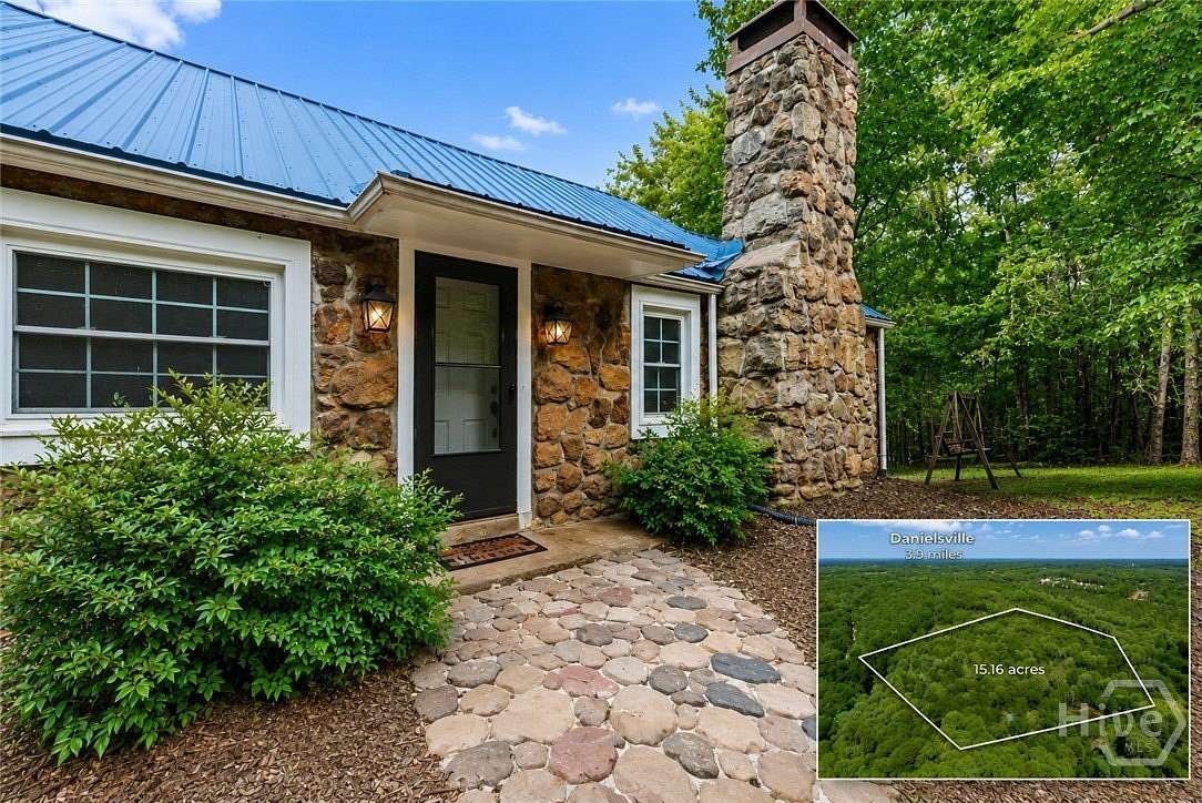 15.2 Acres of Land with Home for Sale in Danielsville, Georgia