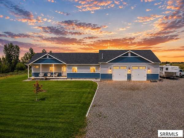 5 Acres of Land with Home for Sale in Blackfoot, Idaho