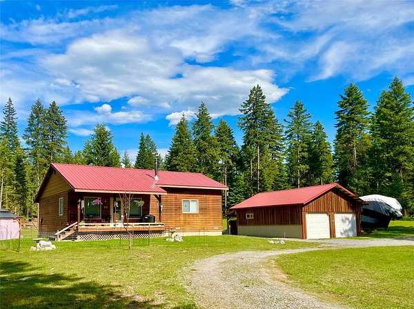 10 Acres of Land with Home for Sale in Thompson Falls, Montana