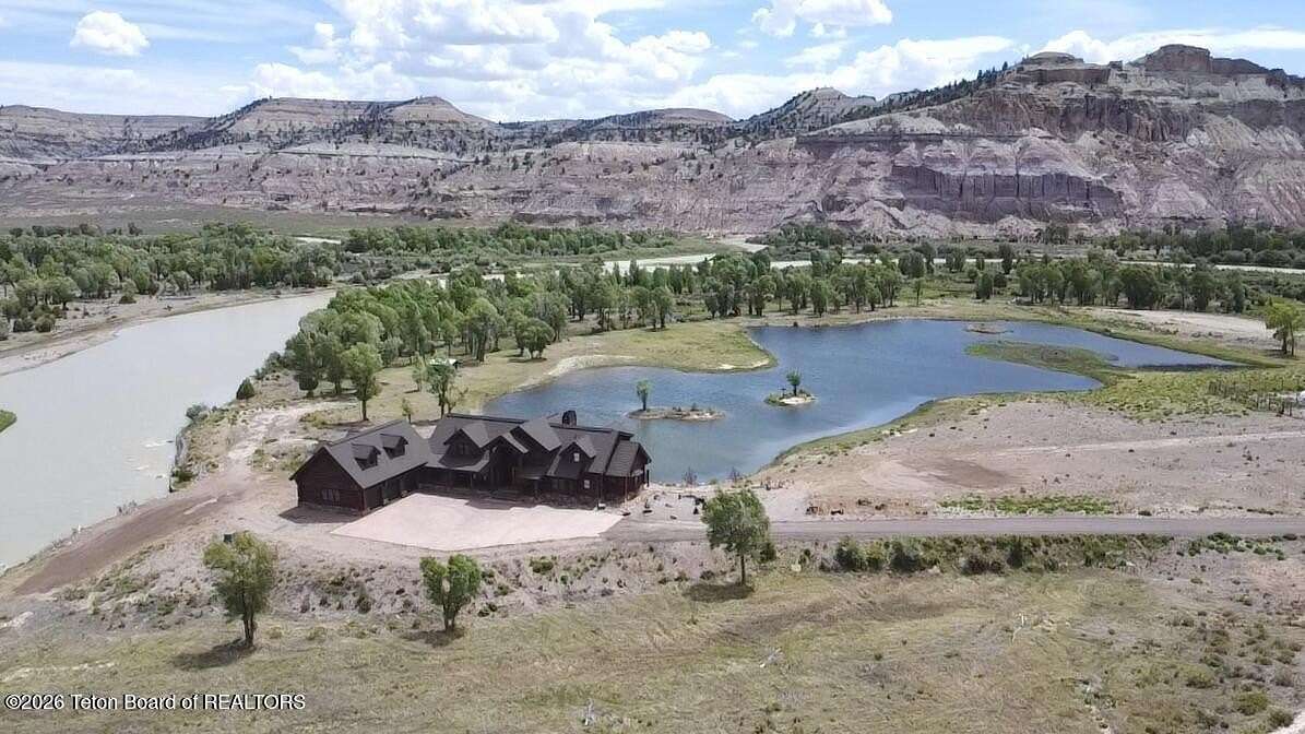 36.4 Acres of Recreational Land with Home for Sale in La Barge, Wyoming