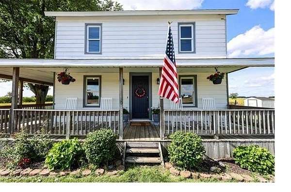 4 Acres of Land with Home for Sale in Huntington, Indiana