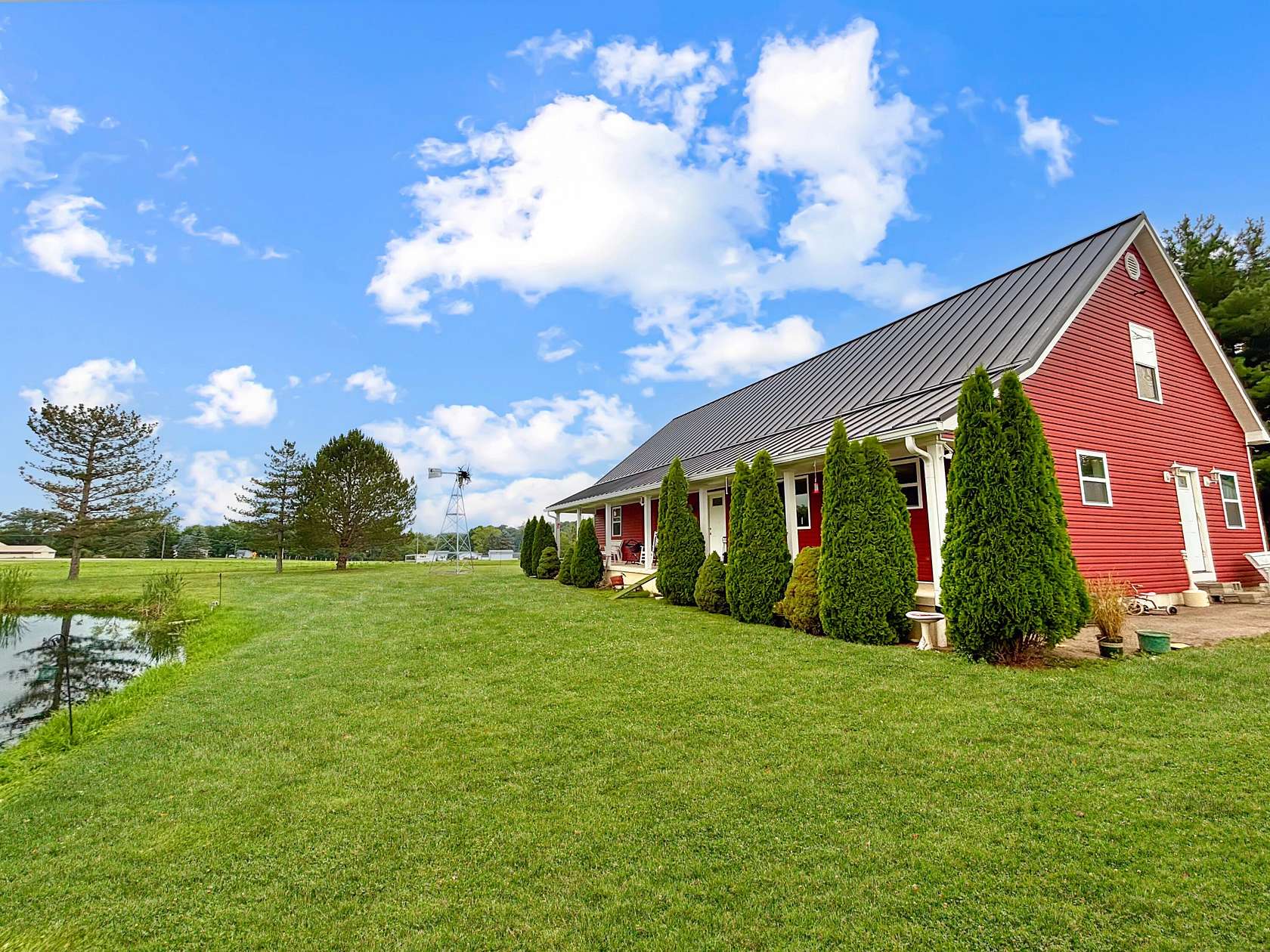 9.38 Acres of Land with Home for Sale in Bradford, Ohio