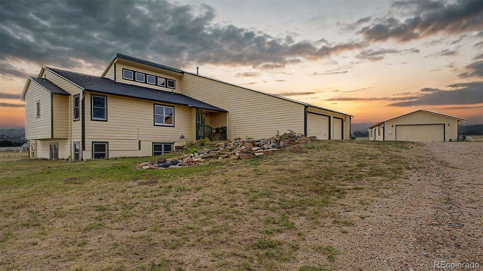 5 Acres of Land with Home for Sale in Peyton, Colorado