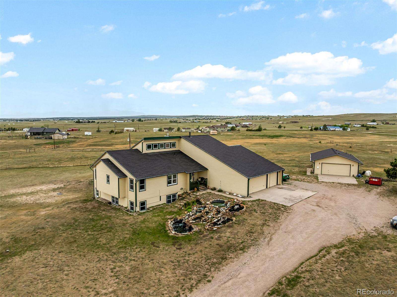 5 Acres of Land with Home for Sale in Peyton, Colorado