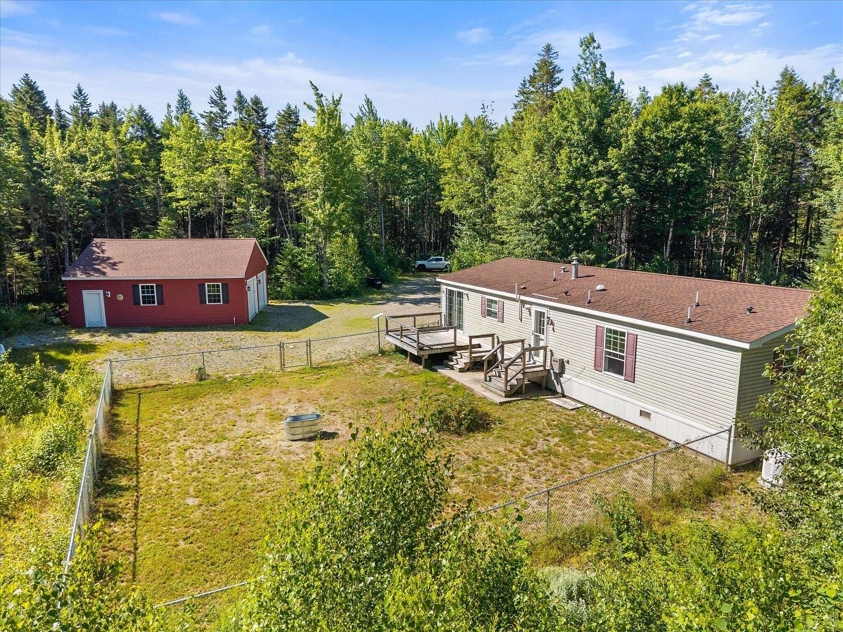 16 Acres of Land with Home for Sale in Beddington, Maine