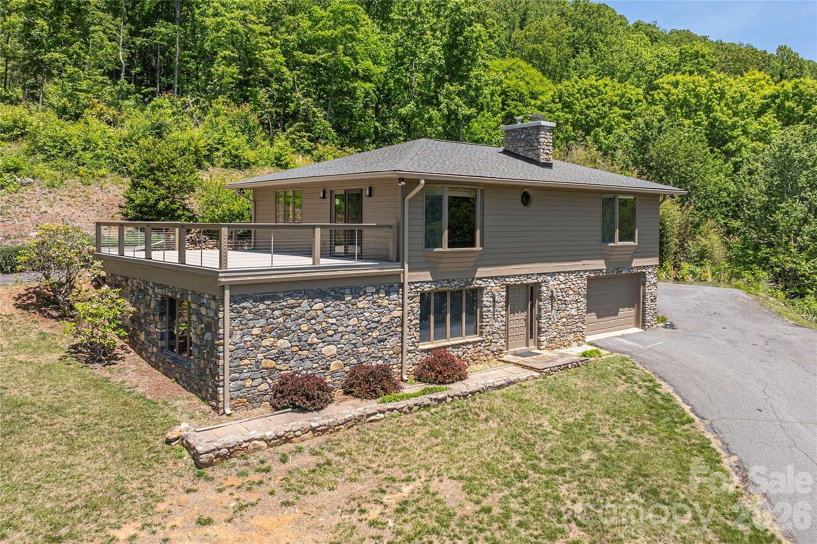 8.62 Acres of Land with Home for Sale in Asheville, North Carolina