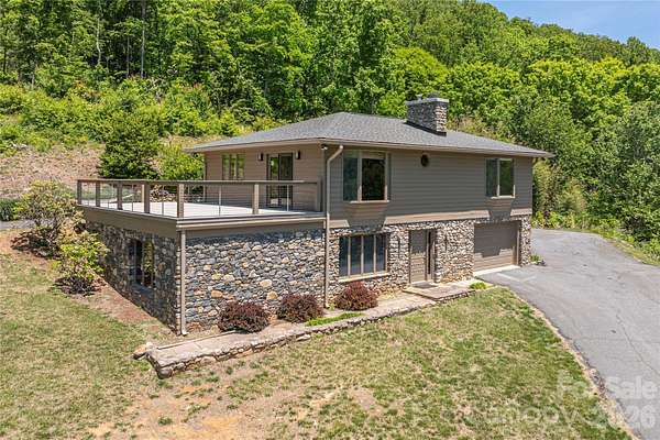 8.62 Acres of Land with Home for Sale in Asheville, North Carolina