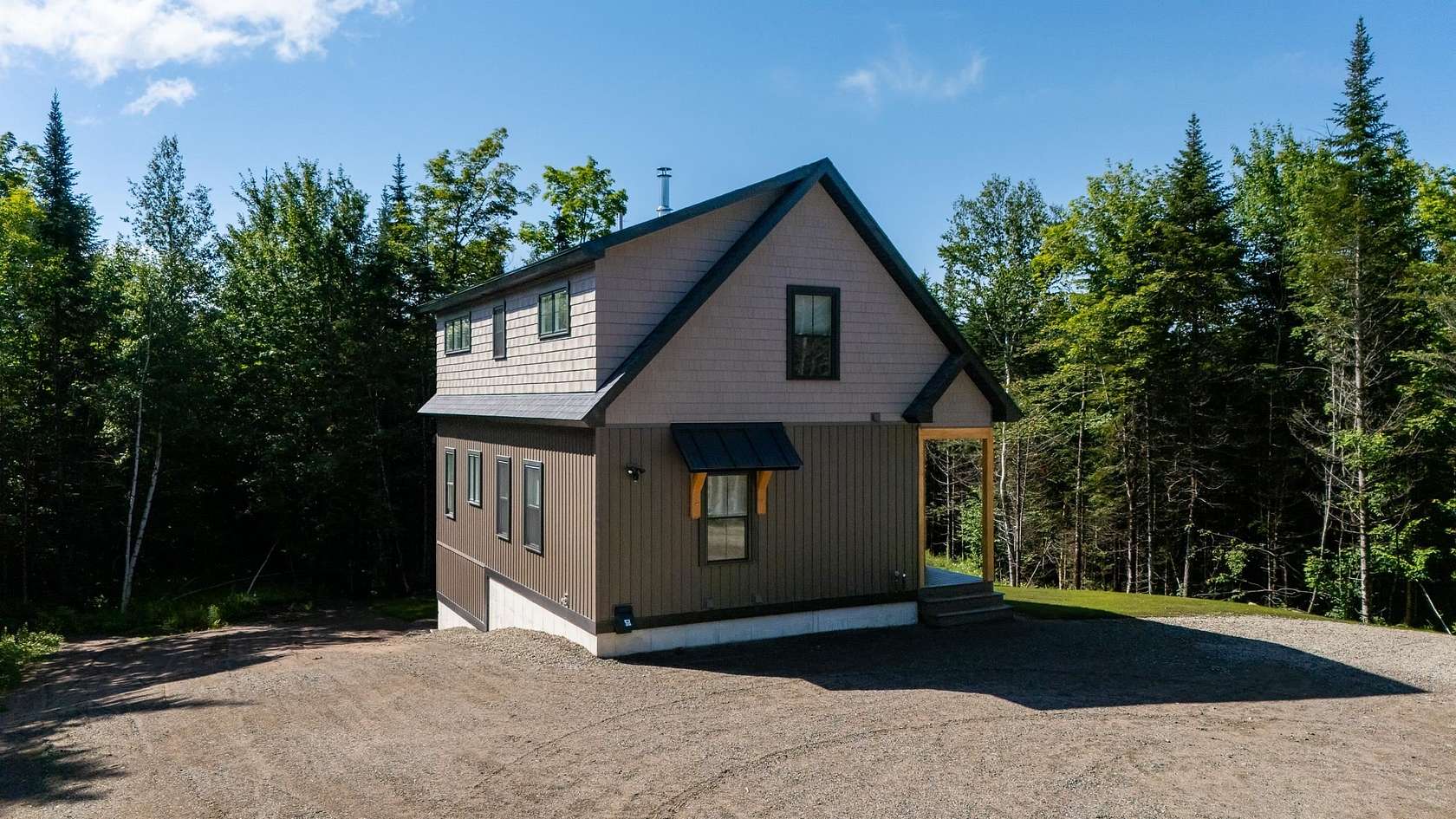 5.3 Acres of Land with Home for Sale in Stark, New Hampshire
