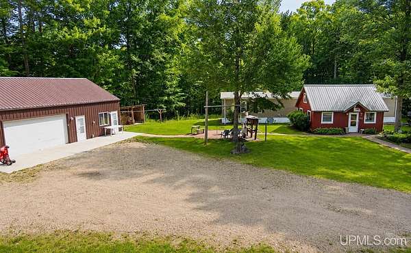 3.1 Acres of Land with Home for Sale in Pembine Town, Wisconsin