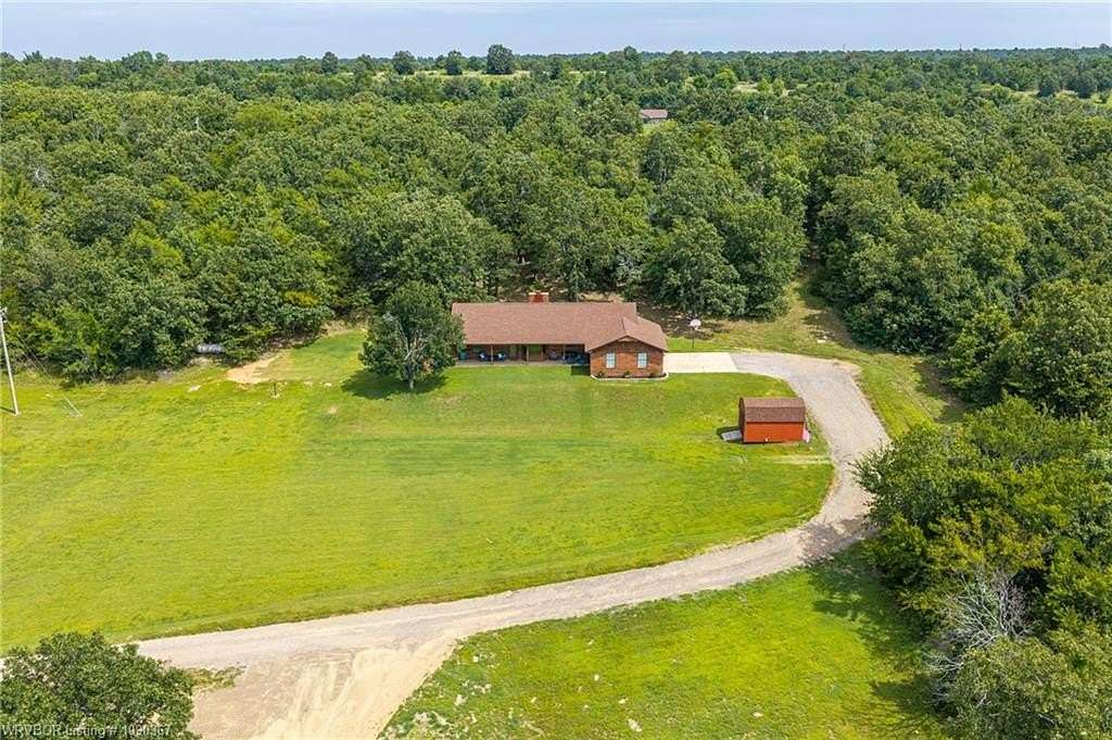 14.2 Acres of Land with Home for Sale in Cameron, Oklahoma