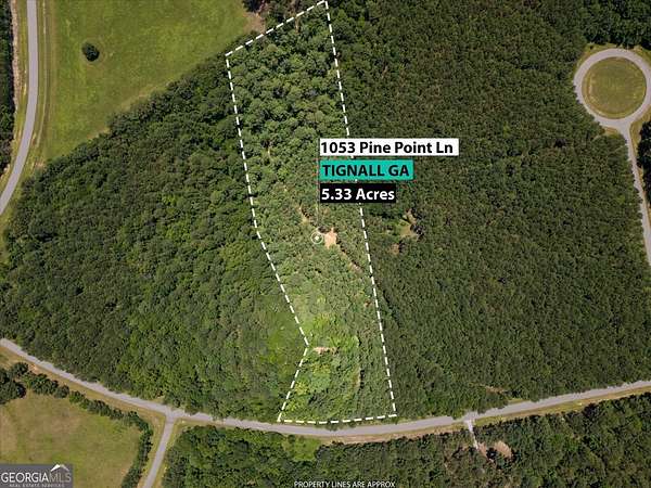 5.33 Acres of Residential Land for Sale in Tignall, Georgia