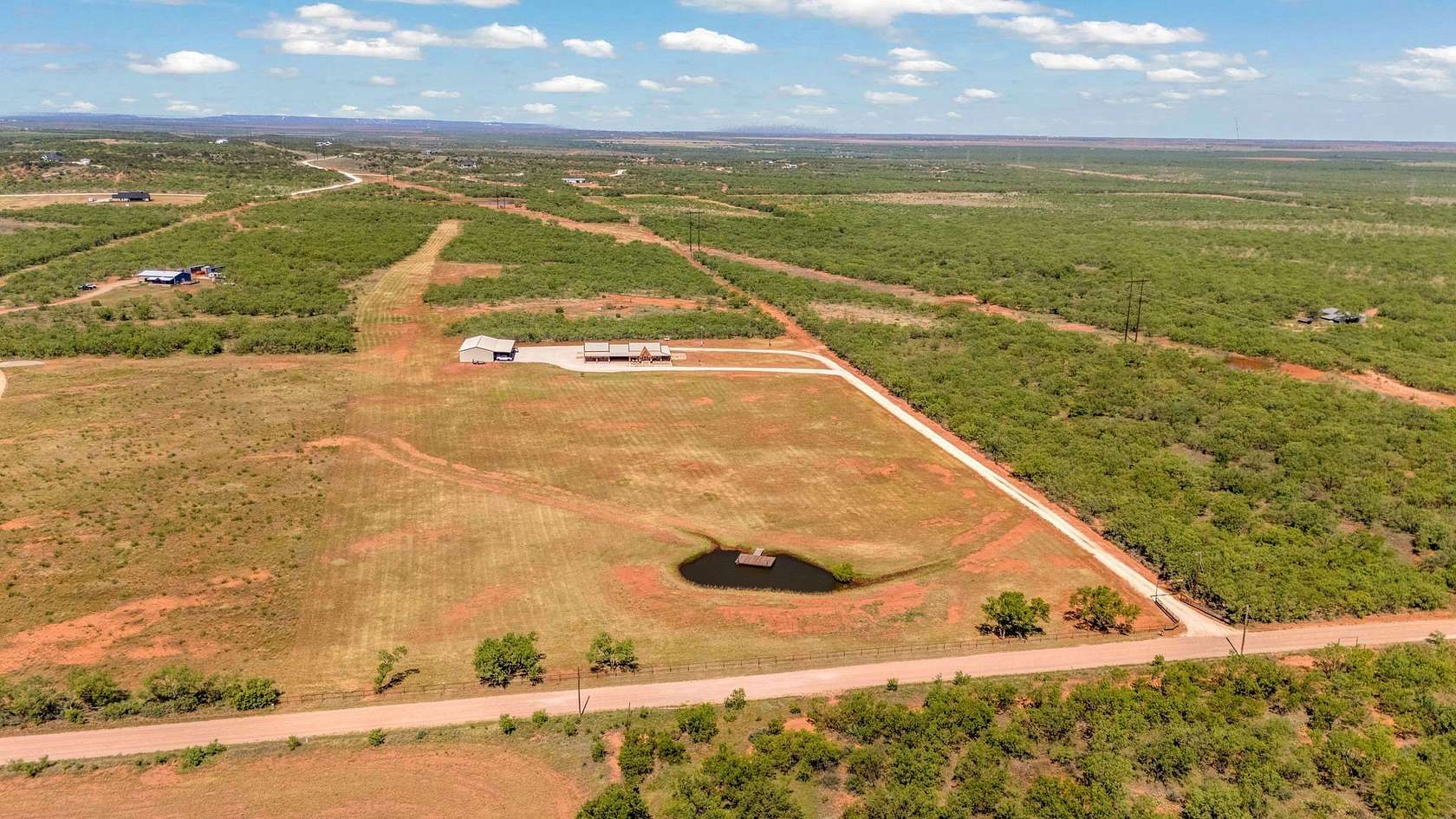 33 Acres of Land with Home for Sale in Abilene, Texas