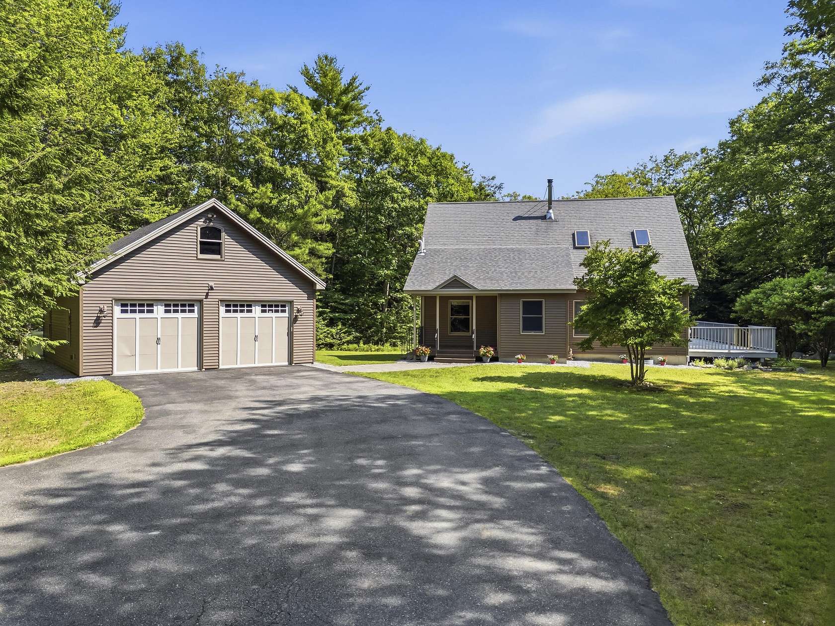 8 Acres of Land with Home for Sale in Poland, Maine