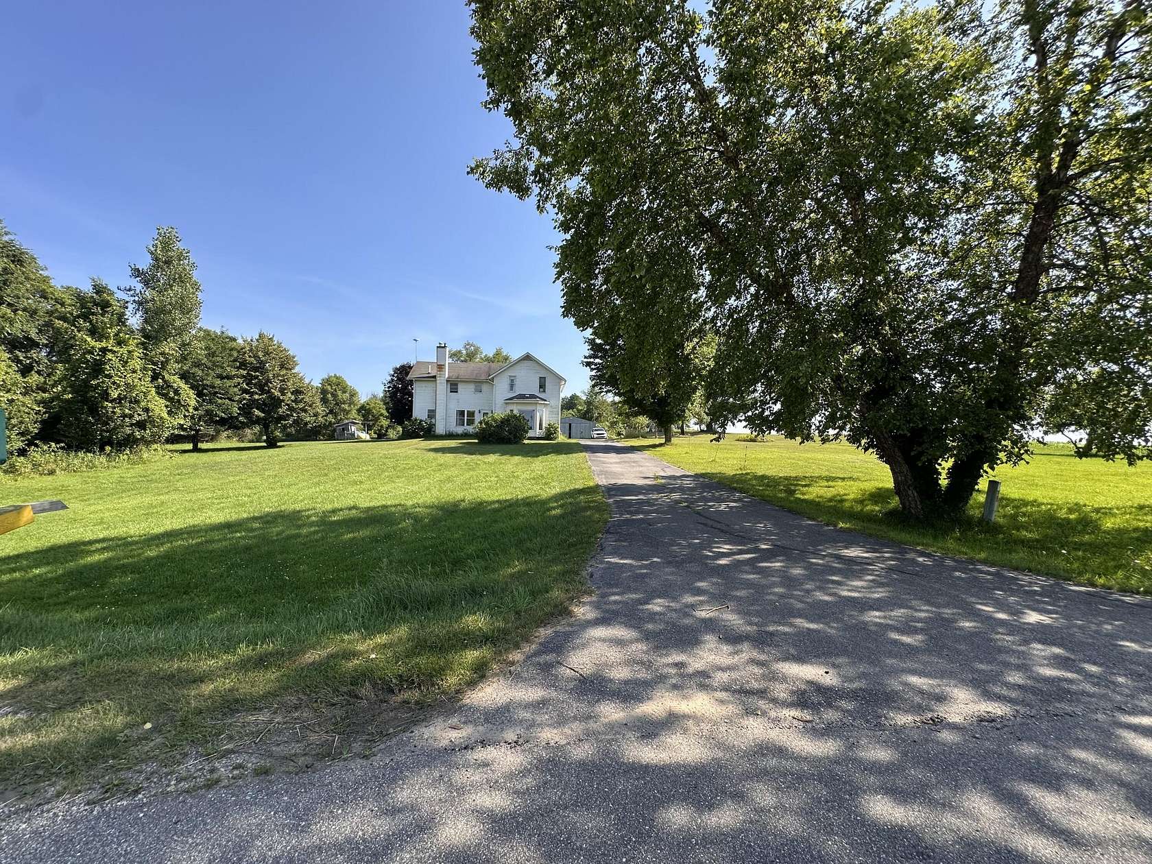 36.8 Acres of Land with Home for Sale in Fremont, Michigan