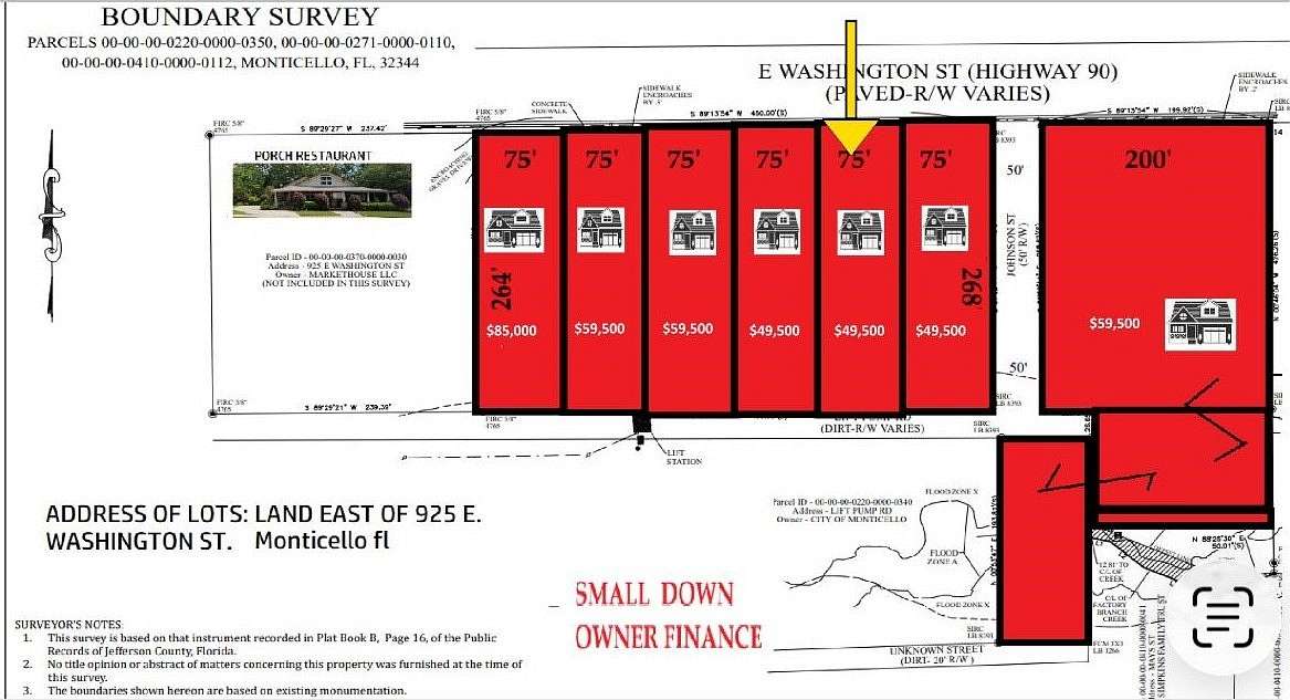 0.45 Acres of Land for Sale in Monticello, Florida