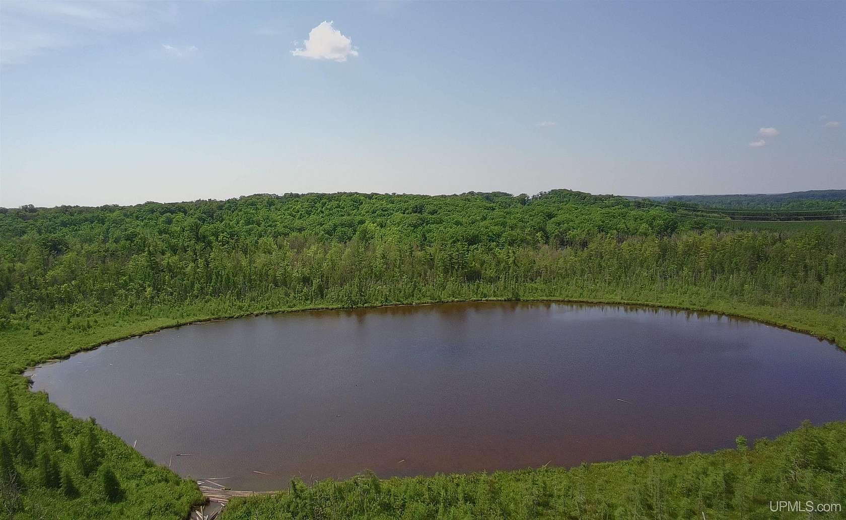 23 Acres of Recreational & Residential Land for Sale in Middle Inlet Town, Wisconsin